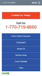 Mobile Screenshot of burroughspestcontrol.com